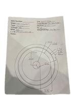 660 KW, 1200 RPM, Leroy Leroy Somer TAL 0473M, generator end, 480 Volts - Image 6