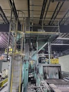 Goff #WM27.5-2-40, 2-wheel downblast mesh belt machine, 20 HP per wheel, 2008 - Image 1
