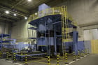 7000 Ton, HPM, hydraulic, 36" stroke, 53" daylight, 144" x 72" bed, 6300 ton cushion, 1953, #2560CE - Image 1