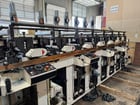 Nilpeter #FB4300, 15" wide 8-color flexo press, 1 die cutting station, gas drying, complete - Image 5