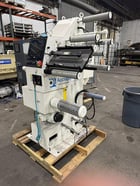 12" Doctor Machine, Accraply Standford #DM12, fife web guide, splice table, 1640 FPM, 2019 - Image 2
