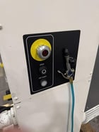 12" Doctor Machine, Accraply Standford #DM12, fife web guide, splice table, 1640 FPM, 2019 - Image 8