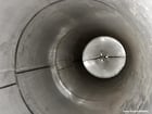 4200 gallon Feldmeier, Stainless Steel Storage Tank, Vertical, 240" High (straight side) X 72" diameter - Image 4