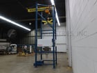 Super sack unloading system, Flexicon #BFC-C, bulk bag, with 109" long cantilevered I-beam extending 45" - Image 3