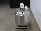 171 gallon DCI #650L, Stainless steel jacketed vacuum tank, 48" ID x 28" straight wall, dish bottom - Image 3