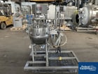 20 gallon Lee #20D9MT, Double Motion Reactor, Stainless Steel, 22" diameter, 150 psi/FV Internal, 90 psi - Image 1