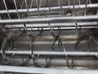 26 cu.ft. 304 Stainless Steel dual trough ribbon blender, with lift up safety grate, (2) 5 HP motor drives - Image 2