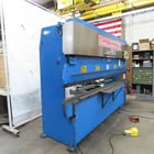 70 Ton, Hydrapower #HM-07012, hydraulic brake press, 12' overall, 208/480 V., CNC back guage - Image 4