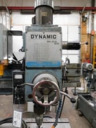 2.6'-8" Dynamic #YMR-840, radial arm drill, #4MT, 50-1500 RPM, power down feed, 36" x 15" tilting box table - Image 2