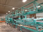 Helle End Dog Scragg Mill, Sawcab, Vertical Edger, Power Panel, 4-Strand, 20' Infeed Log Deck - Image 3
