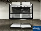 Flow Sciences #FSCQ03223, Hood, 90", plastic construction, with dual model FS472018x36 HEPA blowers, on - Image 1