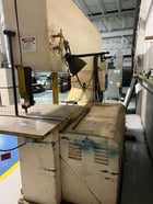 60" x 26" DoAll Zephyr #ZV-60-26, vertical band saw, extended throat, 36" x 36" tilting table - Image 2