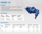 2" Viking #HX4-115, Small Pump, on skid, 2" discharge, 34 GPM, 100 psi, 1.5 HP, 1750 RPM - Image 8