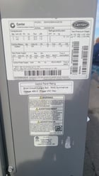 80 Ton, Carrier #38APDO0806HA28120 Gemini Select, DX Condenser Split System, R-410A 460v 3ph (Low Usage), 2020 - Image 5