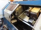 Mazak #QT-20N, CNC slant bed lathe, 20.8" swing, 10" chuck, 3-jaw, 2.6" bar, 40" centers, 8 turret, A2-8 - Image 3