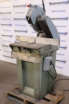 15" Thomas #25, chop/cut-off saw, 4.5 HP, 45-90° miter angle, 230 V.' - Image 2