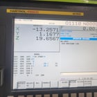 Hartford Taiwan #LG-800, CNC vertical machining center, 3.5" X, 20" Y, 24.8" Z, 8000 RPM, 10 HP,Fanuc AI-100 - Image 7