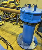 8000 lb. Ruesch, 2 arm turnstile, 48" arms, 6" diameter bar, manual rotation - Image 3