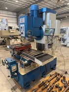 Knuth #KB-1400, universal bed mill, 16" x55" tbl., 1 HP, 37.4" X, 16" Y, 20" Z, 30-1800 RPM, #50, digital - Image 5