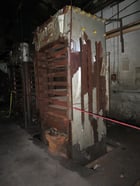 1000 Ton, Wood, hydraulic press, 40" stroke, 40" daylight, 42" x 42", (2) steam platens - Image 3