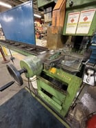 9.44" Eisele #VMS-00-S/FV, semi-automatic cold saw, exit conveyor, 1989 - Image 2