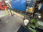 9.44" Eisele #VMS-00-S/FV, semi-automatic cold saw, exit conveyor, 1989 - Image 3
