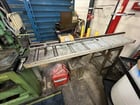 9.44" Eisele #VMS-00-S/FV, semi-automatic cold saw, exit conveyor, 1989 - Image 4