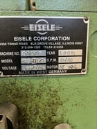 9.44" Eisele #VMS-00-S/FV, semi-automatic cold saw, exit conveyor, 1989 - Image 5
