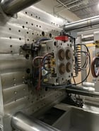 660 Ton, 82 oz., Borche #BU600, horizontal injection molding machine, KEBA 2880 Control, 2020 - Image 4