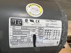 3 HP 3450 RPM WEG 00336ES3EF56, Frame F56H, TEFC, Continuous Duty, 3 phase, 208-230/460 Volts, 2008 - Image 8