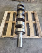 Oilwell #A-546, Quintuplex Pump Crankshaft Only, 6" stroke, 267 HP, 360 RPM, Rebuilt - Image 4