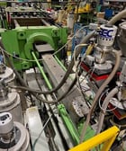 750 Ton, 264 oz., Engel #ES-10000/750WP, horizontal plastic injection molders, 45" x 45" tie bar spacing, 1998 - Image 5