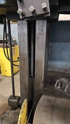 72" Cincinnati #Hypro, 79" sw, 72.5" 4-jaw chuck, 63" under rail, Heidenhain 2-Axis digital read out, pendant - Image 4