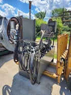 Mattison, 24" x 12' hydraulic surface grinder, (4) 24" x36" electro magnetic chucks, 20" x 3" grind wheel - Image 3