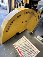 8" Kalamazoo #K10, abrasive miter chop saw, 115/230 V., 1-phase, 3 HP, 4-pole, .75" shaft diameter - Image 7