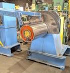 24" x 5" Ruesch, Slitting Line, Model 300, Steel Stripper Rings, Entry/Exit Coil Cars, Tension Stand. - Image 6