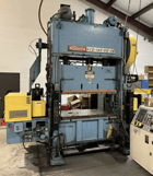 100 Ton, Niagara #SC2-100-60-30, straight side double crank, 4" stroke, 20" Shut Height, 60" x30" bed, 75-130 - Image 2