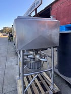 Breddo #LDDW, 100 gallon liquidifier mixer, Stainless steel, jacketed, center bottom discharge - Image 3