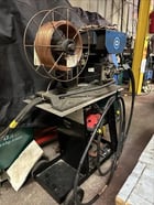 200 Amps, Miller #SCP-200C, DC arc welder with Millermatic S-52E wire feeder cart - Image 4