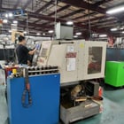 Hardinge #Cobra-51, 21" swing, 8" chuck, 2" bar, 8.25" dia., 16" lgth, 20 HP, 4500 RPM, tailstock, 2009 - Image 1