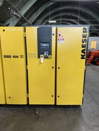 563 cfm, 110 psig, Kaeser #DSD-100, rotary screw air compressor, 200 HP @ 563 RPM, 460 V., Sigma Control, 2002 - Image 2