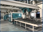 KBM, sheet to sheet grinding & brushing/sanitizing line, Siemens S7 PLC, 2009 - Image 1