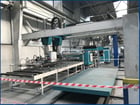 KBM, sheet to sheet grinding & brushing/sanitizing line, Siemens S7 PLC, 2009 - Image 2
