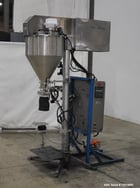 PerFil #PF-15S, servo auger filler, foot pedal operation, control panel with Mitsubishi FX PLC, Baldor AC - Image 1