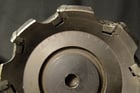 Kennametal / Erikson #CV50SM200240, CAT 50 shell mill holder, w/ 2" pilot & Mitsubishi Indexable Face Mill - Image 9