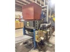 Untha #RS-30, quad shaft shredder, 30 HP, upender scissor lift, hydraulic discharge conveyor, 2019 - Image 1