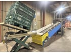 Untha #RS-30, quad shaft shredder, 30 HP, upender scissor lift, hydraulic discharge conveyor, 2019 - Image 2