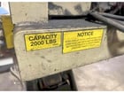 Untha #RS-30, quad shaft shredder, 30 HP, upender scissor lift, hydraulic discharge conveyor, 2019 - Image 8