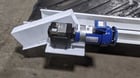 48" wide x 21' long, Rubber belt conveyor, 2 HP, 230/460 V., sides, new - Image 3