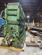 24" x 68" Farrel Adamson, 4-roll S calendar, drilled holes, roller bearing, individually driven rolls - Image 7